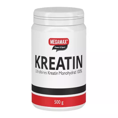 KREATIN MONOHYDRAT 100% Megamax em pó, 500 g
