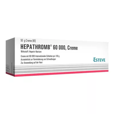 Creme Hepathromb 60.000 UI, 150 g Creme Hepathromb 60.000 UI, 150 g