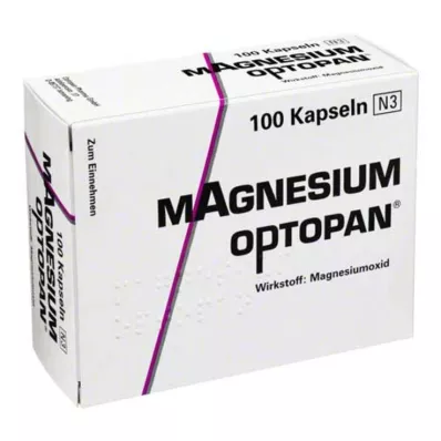 MAGNESIUM OPTOPAN Cápsulas, 100 pcs