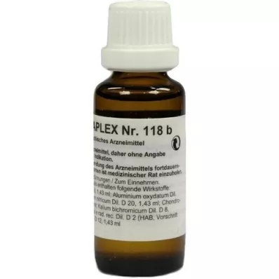 REGENAPLEX N.º 118 b gotas, 30 ml