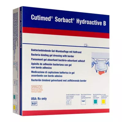 Cutimed Sorbact Hydroactive B Gel-V.14x14 cm pegajoso, 12 unid Cutimed Sorbact Hydroactive B Gel-V.14x14 cm pegajoso, 12 unid