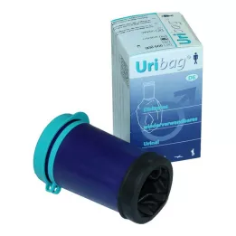 URIBAG Frasco de urina dobrável para homem, 1 peça