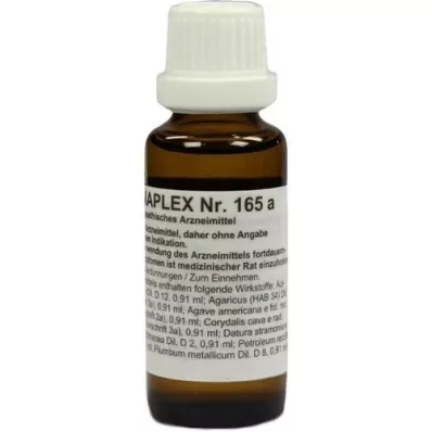 REGENAPLEX N.º 165 a gotas, 30 ml