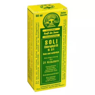 SOLI-CHLOROPHYLL-ÖL S 21, 50 ml SOLI-CHLOROPHYLL-ÖL S 21, 50 ml