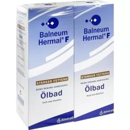 BALNEUM Aditivo de banho líquido Hermal F, 2X500 ml