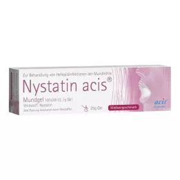 Gel oral de nistatina acis, 25 g
