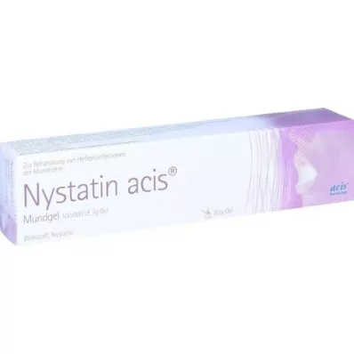 NYSTATIN gel bucal acis, 50 g