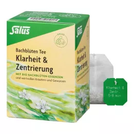 BACHBLÜTEN TEE Claridade &amp; Centração Bio Salus, 15 unid