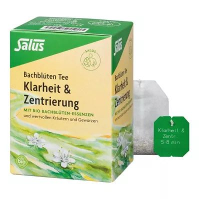 BACHBLÜTEN TEE Claridade &amp; Centração Bio Salus, 15 unid