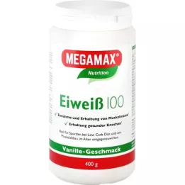 EIWEISS 100 Baunilha Megamax em pó, 400 g