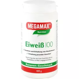EIWEISS 100 Banana Megamax em pó, 400 g