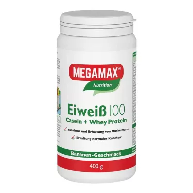 EIWEISS 100 Banana Megamax em pó, 400 g EIWEISS 100 Banana Megamax em pó, 400 g