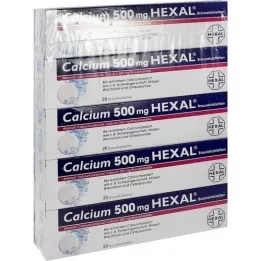 CALCIUM 500 HEXAL Comprimidos efervescentes, 100 unid