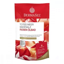 DERMASEL Sais de banho do Mar Morto+Rose SPA, 1 P