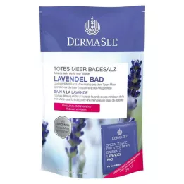 DERMASEL Sais de banho do Mar Morto+Lavanda SPA, 1 P