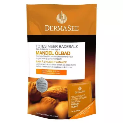 DERMASEL Sais de banho do Mar Morto + SPA de amêndoas, 1 P