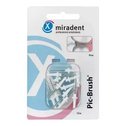 PIC BRUSH Interdentalb.replacementb.2 mm branco, 12 unid