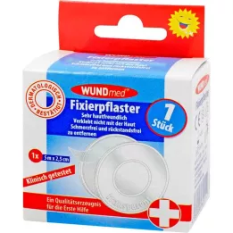 FIXIERPFLASTER 2,5 cmx5 m transparente, 1 pc