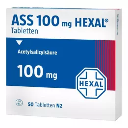 ASS 100 HEXAL comprimidos, 50 unid