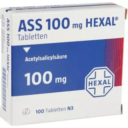 ASS 100 HEXAL Comprimidos, 100 unid