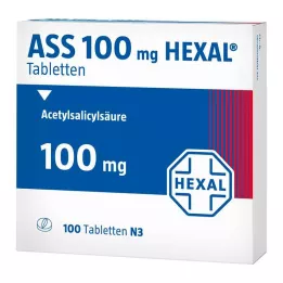 ASS 100 HEXAL Comprimidos, 100 unid