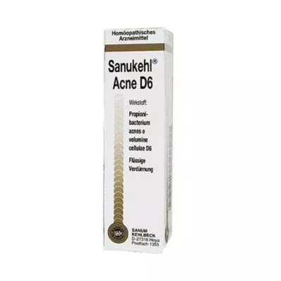 SANUKEHL Acne D 6 gotas, 10 ml SANUKEHL Acne D 6 gotas, 10 ml