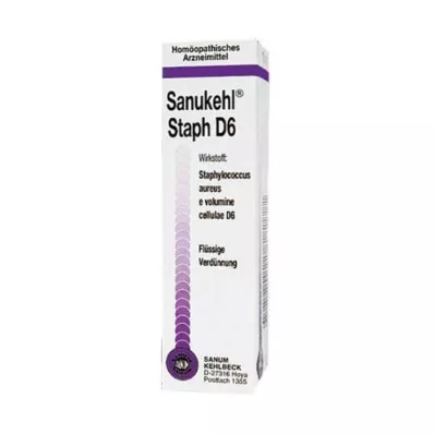 SANUKEHL Staph D 6 gotas, 10 ml SANUKEHL Staph D 6 gotas, 10 ml