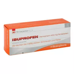Ibuprofeno-Hemopharm 400mg (30 peças)
