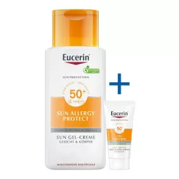 EUCERIN Gel anti-alérgico solar 50+, 150 ml