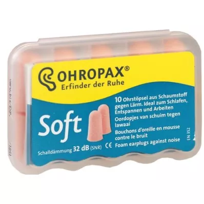 OHROPAX rolha de espuma macia, 10 unid