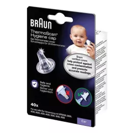 BRAUN THERMOSCAN Tampas de proteção LF40, 40 pcs