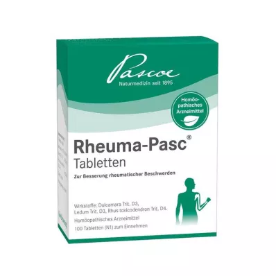 RHEUMA PASC Comprimidos, 100 unidades RHEUMA PASC Comprimidos, 100 unidades