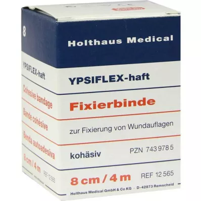 YPSIFLEX Fita adesiva de fixação 8 cmx4 m, 1 pc YPSIFLEX Fita adesiva de fixação 8 cmx4 m, 1 pc