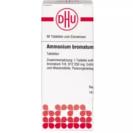 AMMONIUM BROMATUM D 12 Comprimidos, 80 Cápsulas