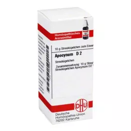 APOCYNUM D 2 glóbulos, 10 g