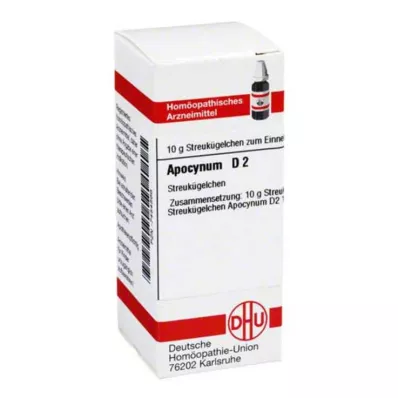 DHU Glóbulos de Apocynum D 2, 10 g
