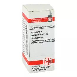 ATROPINUM SULFURICUM D 30 glóbulos, 10 g