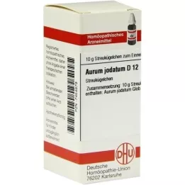 AURUM JODATUM D 12 glóbulos, 10 g