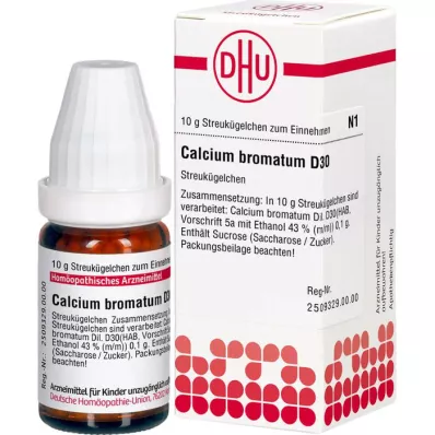 CALCIUM BROMATUM D 30 glóbulos, 10 g