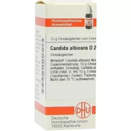 CANDIDA ALBICANS D 200 glóbulos, 10 g