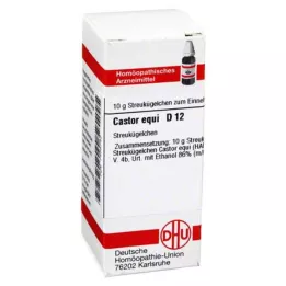 CASTOR equi D 12 glóbulos, 10 g