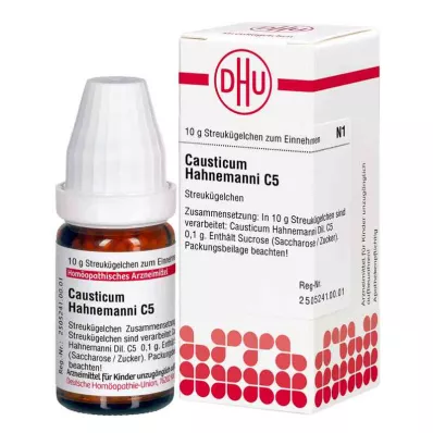 Glóbulos Causticum Hahnemanni C5 (10 g)
