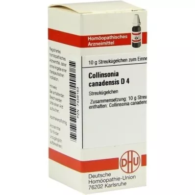 COLLINSONIA CANADENSIS D 4 glóbulos, 10 g