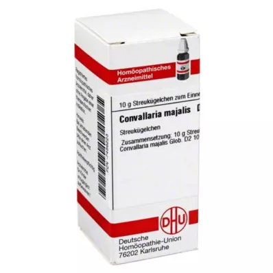 DHU Convallaria majalis D 2 glóbulos, 10 g DHU Convallaria majalis D 2 glóbulos, 10 g