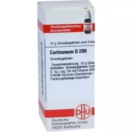 CORTISONUM D 200 glóbulos, 10 g