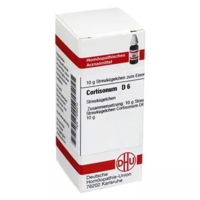 CORTISONUM D 6 glóbulos, 10 g CORTISONUM D 6 glóbulos, 10 g