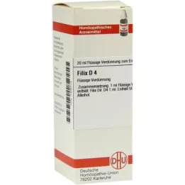 FILIX Diluição D 4, 20 ml