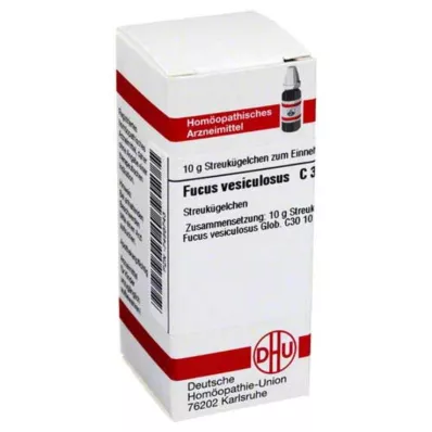 DHU Fucus vesiculosus C 30 glóbulos, 10 g DHU Fucus vesiculosus C 30 glóbulos, 10 g