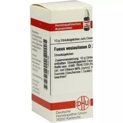 FUCUS VESICULOSUS D 30 glóbulos, 10 g