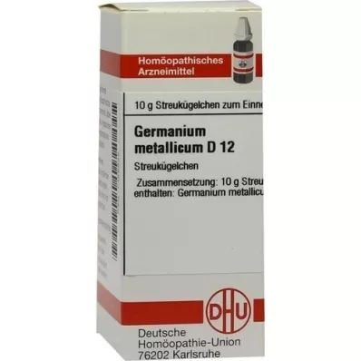 GERMANIUM METALLICUM D 12 glóbulos, 10 g
